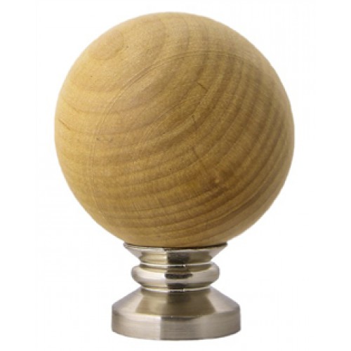 Wood Ball Finial